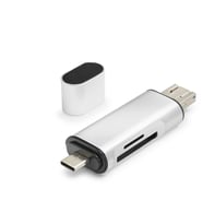 Usb Type-c Otg Kart Okuyucu Sd Microsd 480 Mbps Gri HDX7053