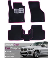 BMW X3 G01 (2017-2024) Uyumlu EVA Paspas Tam Set–Araca Özel,Su Geçirmez,Hızlı ve Kolay Montaj