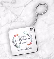 Anneler Günü Tasarımlı Anahtarlık