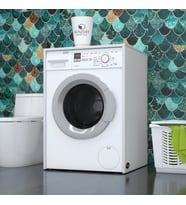 Kenzlife çamaşır makinesi dolabı naummdf byz 90*70*60 % 100 mdf full mdf banyo kapaksız arkalıksız (Karışık)