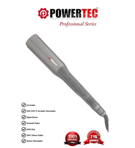 Powertec TR-2840 Profesyonel Buharlı Saç Şekillendirici Düzleştirici