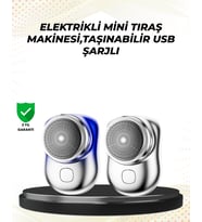 Tüm vücut bölgelerinde kullanılabilen küçük boy tıraş cihazı
