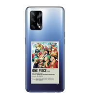 Oppo A74 Uyumlu One Piece Desenli Şeffaf Telefon Kılıfı