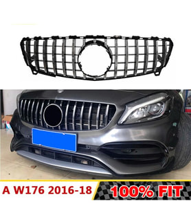 Mercedes W176 A Serisi GTR Ön Panjur Izgara 2016-2018 Arası