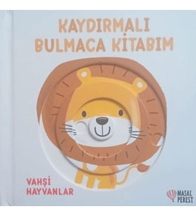 Kaydırmalı Bulmaca Kitabım - Vahşi Hayvanlar