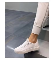 Noka Champ Unısex Paraşüt Kumaş Günlük Sneaker Ayakkabı (Beyaz)