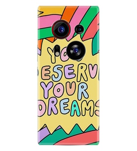 Phantom X2 Pro Kılıf Boutique Baskılı Resimli You Deserve Pcode -056
