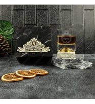 Ahşap Kutulu Vintage Tasarımlı Kişiye Özel Viski Kadehi