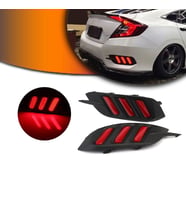 Honda Civic Fc5 Arka Sis Lambası Ledli 3 Çizgili Kırmızı