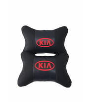 Kia Ceed koltuk koltuk kılıf uyumlu yastık - araç logo ve marka nakışlı 2li set