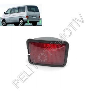 Transporter T4 Arka Tampon Reflektörü 7D0945729 (1995-2003)