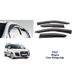 Fiat Doblo 2 Mugen Cam Kenar Rüzgarlığı 2010-
