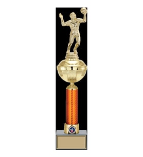 ODAK KUPA - Figürlü Kupalar - Voleybol Erkek Figürlü Kupalar FG-055 A - 46 cm