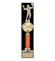 ODAK KUPA - Figürlü Kupalar - Voleybol Erkek Figürlü Kupalar FG-055 A - 46 cm
