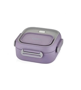 VAGONLIFE BL2107 PASLANMAZ ÇELİK YEMEK KABI - LUNCH BOX TEK BÖLMELİ 500 ML - LİLA