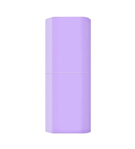 Microsonic Huawei FreeBuds Lipstick Mat Silikon Kılıf Lila