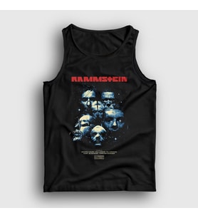 Presmono Unisex Siyah Movie Rammstein Atlet 106231tt