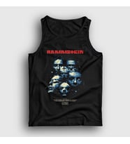Presmono Unisex Siyah Movie Rammstein Atlet 106231tt