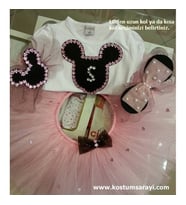 Minnie Mouse Pullu Tütü