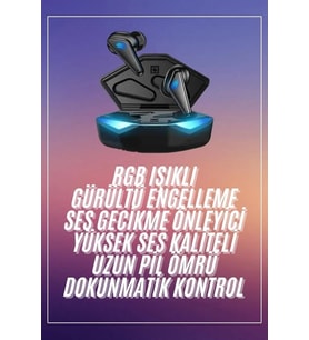 Kulaklığı Mikrofonlu Kablosuz  Kulaklık Powerban Yüksek Ses Kaliteli (Çok Renkli)