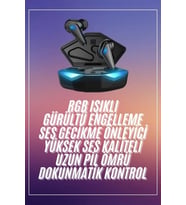 Kulaklığı Mikrofonlu Kablosuz  Kulaklık Powerban Yüksek Ses Kaliteli (Çok Renkli)