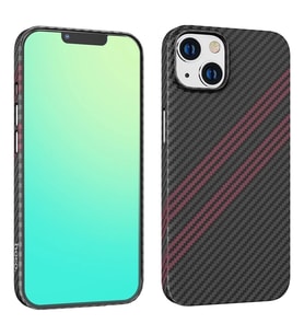 Hoco iPhone 14 6.1 Kılıf Kevlar Texture Darbe Emici Telefon Kılıfı-(5775) - HPSBYI9339-8362