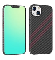 Hoco iPhone 14 6.1 Kılıf Kevlar Texture Darbe Emici Telefon Kılıfı-(5775) - HPSBYI9339-8362