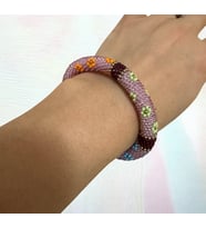 Chichibeads Papatya Desenli Bohem Bileklik
