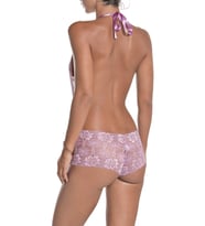 Dantelli Göğüs ve Sırt Dekolteli Babydoll