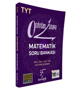 karakök yayınları Karekök Yayınları Yks Tyt Sıfırdan Sınava Matematik Soru Bankası (Çok Renkli)