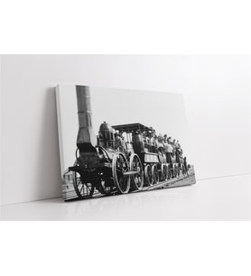 Nostalji Tren Kanvas Tablo