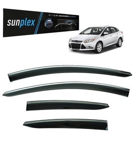 Sunplex Kromlu Cam Rüzgarlığı Ford Focus 3 2011-2017 ile uyumlu