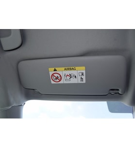 3 adet Airbag Güneşlik üzeri yapıştırma sticker model8