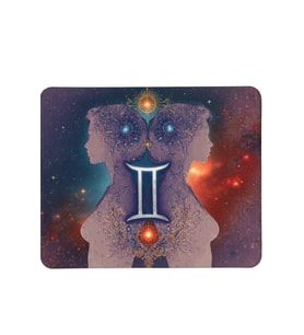 40x28 CM Gamepad İkizler Burcu Desenli Bilgisayar Notebook Oyuncu Gaming Mouse Pad Burçlar Mauspad