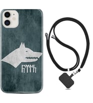 Apple iPhone 11 12 13 Mini Kılıf Boyun Askılı Silikon Göktürk 2 1411