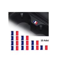 Fransa Tasarım Damla Sticker Renault Peugeot Citroen Direksiyon Jant Vites İçin Tasarlanmış 18x11m