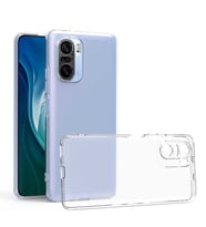 Xiaomi Poco F3 Kılıf Kamera Korumalı Süper Silikon Kapak (Renksiz)