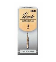 D'Addario RHKP5SSX300 Frederick Hemke Soprano Saksafon Kamışı No: 3.0 (Profesyonel) - 5'li Paket  Kısa Vamp, Koyu Ton ve Profesyonel Karakter