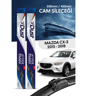 Mazda CX-3 Silecek Takımı 2015-2018 Uyumlu 530MM/450MM