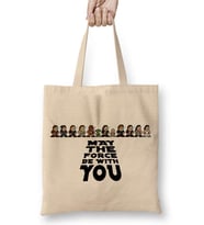 May The Force Be With You 8 Bits Bez Çanta Uzun Saplı