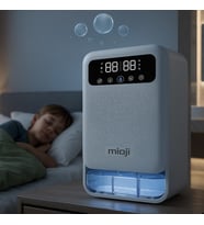 Mioji 30NEC Pro 3.8 Litre Çift Göstergeli Nem Alma ve İyon Hava Temizleme Cihazı - Beyaz