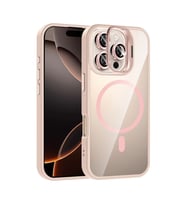 Joko İphone 16 Pro Remim Lensli Magsafe Standlı Kapak - Pembe