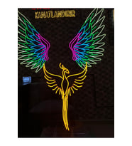 Anka Kuşu Figürlü Neon Pleksi Tabela