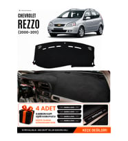 e-biz CHEVROLET REZZO (2000-2011) Uyumlu Torpido Koruma, Torpido Örtüsü, Torpido Kılıfı - Siyah - CH003