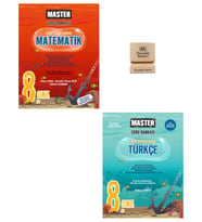 Okyanus LGS 8. Sınıf Master Matematik ve Türkçe Soru Bankası + Telefon Standı