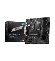 MSI PRO B760M-P DDR4 HDMI DP PCIe 16X v4.0 1700p mATX