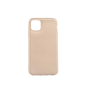 Apple iPhone 11 Pro Uyumlu Kılıf Zore Premier Silikon Kapak (Gold)