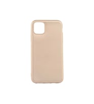 Apple iPhone 11 Pro Uyumlu Kılıf Zore Premier Silikon Kapak (Gold)