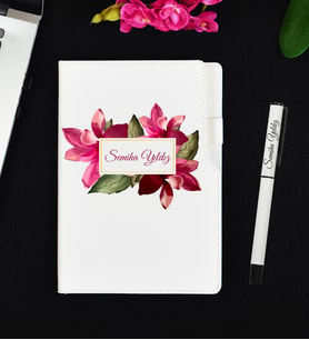 Anneye Hediye, Arkadaşa Hediye, Sevgiliye Hediye Kişiye Özel Defter Hediye Seti