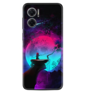Xiaomi Redmi Note 11E Kılıf Resimli Desenli Silikon Platinium Series Lost Warrior 1840